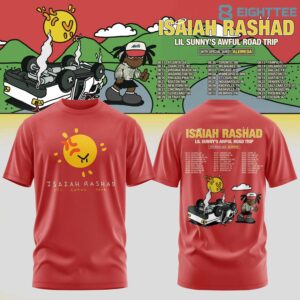 Isaiah Rashad Lil Sunnys Awful Road Trip Tour Edition TShirt by Eighttee.com Isaiah Rashad Lil Sunny's Awful Road Trip Tour Edition T-Shirt