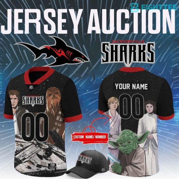 Jacksonville Sharks x Star Wars Custom Football Jersey