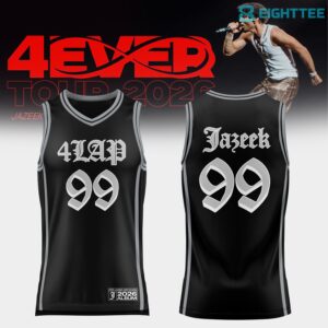 Jazeek 4EVER Tour 2026 Exclusive Basketball Jersey