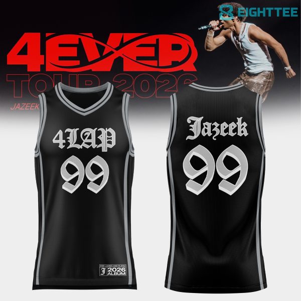 Jazeek 4EVER Tour 2026 Exclusive Basketball Jersey