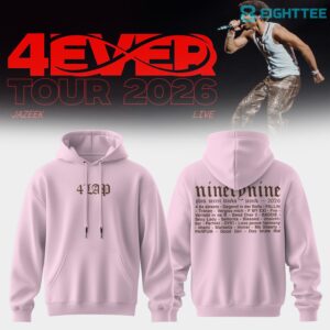 Jazeek 4EVER Tour 2026 Pink Hoodie