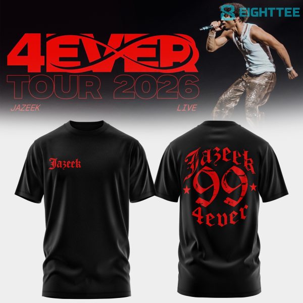 Jazeek 4EVER Tour 2026 Special T-Shirt