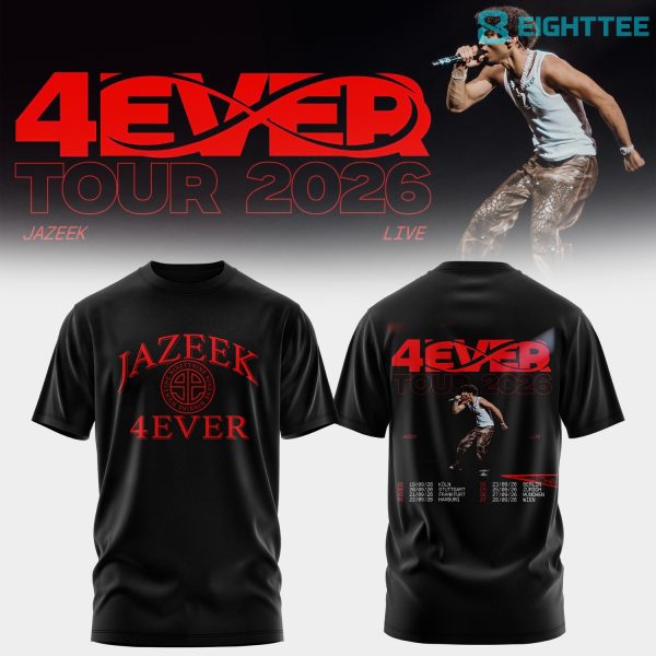 Jazeek 4EVER Tour 2026 T-Shirt