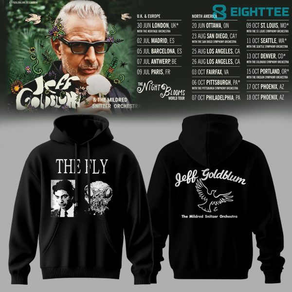 Jeff Goldblum Tour 2026 Don't Be Mean To Me Hoodie