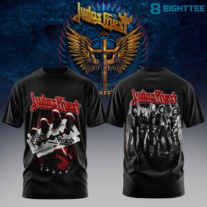 Judas Priest Faithkeepers 2026 Tour Vintage Metal Rock 3D Shirt
