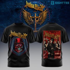 Judas Priest Faithkeepers 2026 Tour Vintage Metal Rock 3D Shirt V2