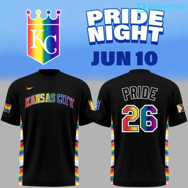 Kansas City Royals MLB x Pride Night 2026 Limited Edition Shirt