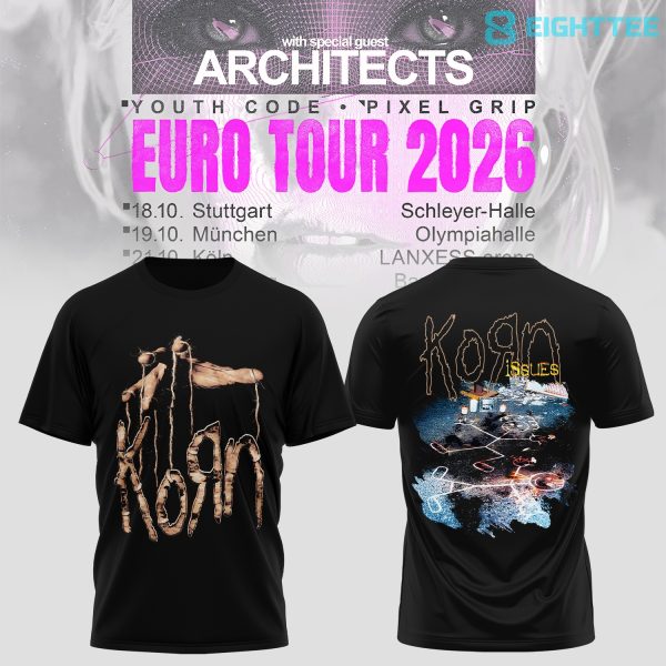 Korn Band Euro Tour 2026 Special Tee