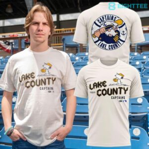 Lake County Captains 2026 Peanuts Limited Edition Cream Shirt
