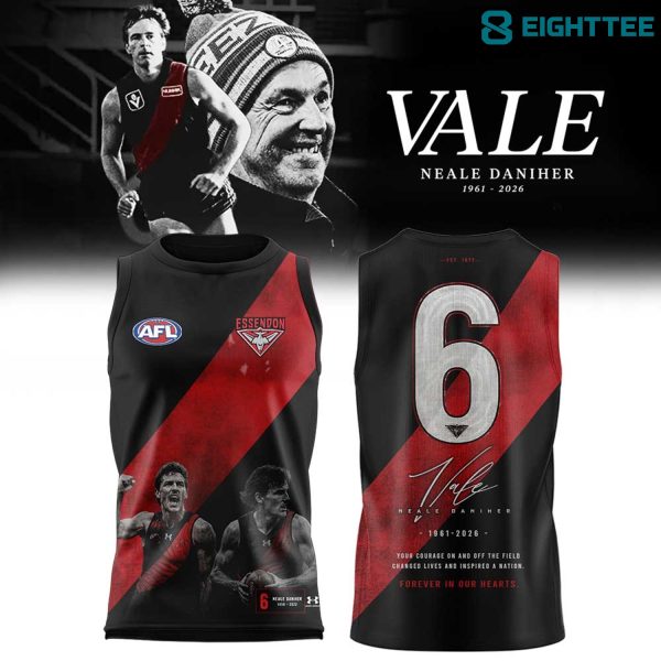 Legendary Essendon Bombers Fight MND Neale Daniher Special Jersey