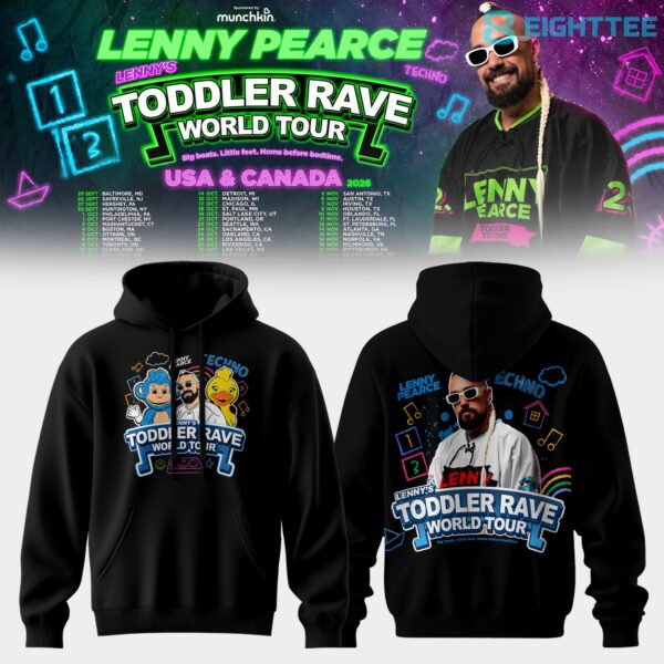 Lenny Pearce Toddler Rave World Tour Edition Hoodie - Special For Fans