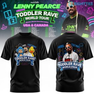 Lenny Pearce Toddler Rave World Tour Limited 3D T-Shirt