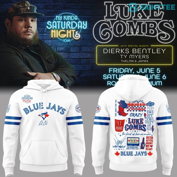 Limited Edition My Kinda Saturday Night Tour Luke Combs x Jays Hoodie