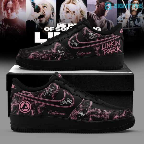 Linkin Park From Zero World Tour 2026 Signature Custom Name Af1 V3