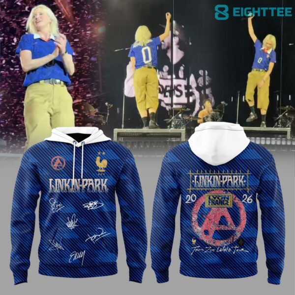 Linkin Park X From Zero World Tour 2026 Vive La France Hoodie