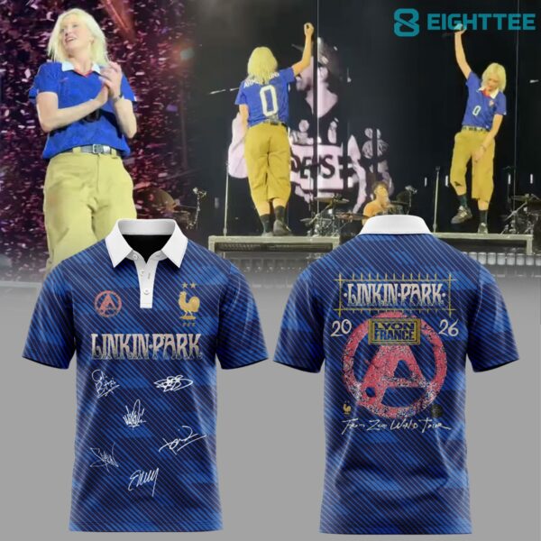 Linkin Park X From Zero World Tour 2026 Vive La France Polo