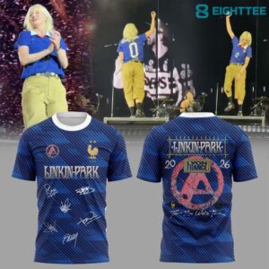 Linkin Park X From Zero World Tour 2026 Vive La France Shirt by Eighttee.com Linkin Park X From Zero World Tour 2026 Vive La France Shirt