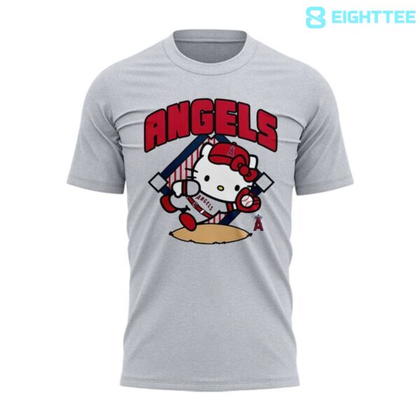 Alternative view of Los Angeles Angels Hello Kitty Day Shirt - Special Edition