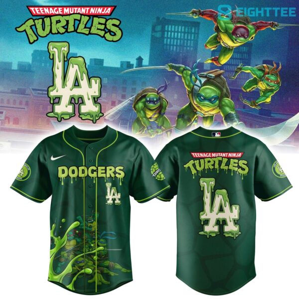 Los Angeles Dodgers x Mutant Ninja Turtles Street Fighters Special Jersey