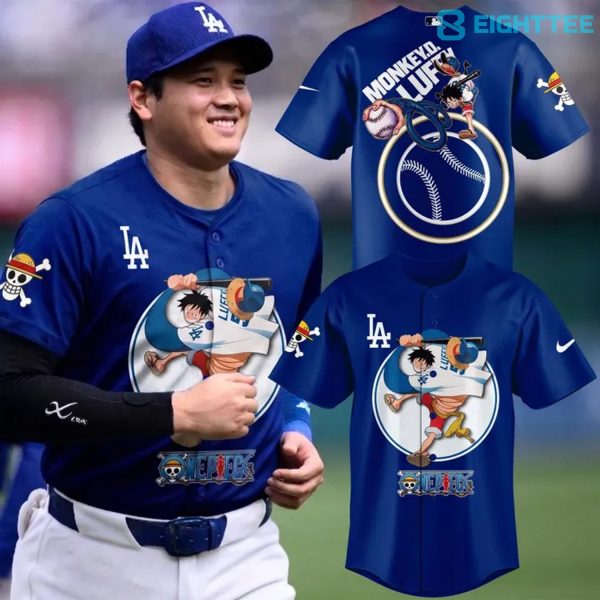 Los Angeles Dodgers x One Piece Night 2026 Baseball Jersey