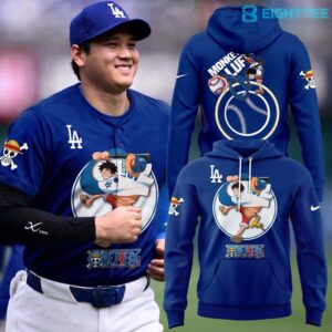 Los Angeles Dodgers x One Piece Special Night Hoodie 2026 by Eighttee.com Los Angeles Dodgers x One Piece Special Night Hoodie 2026