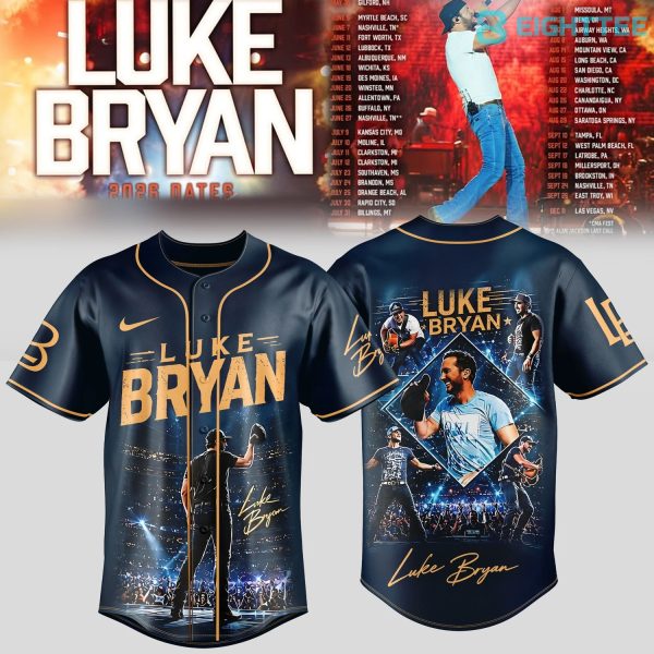 Luke Bryan Live Performance Jersey V1