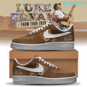 Luke Bryan Tour 2026 Custom Sneaker Collection V4