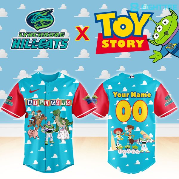 Lynchburg Hillcats x Toy Story Night Custom Baseball Jersey