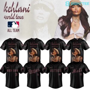MLB x Kehlani World Tour 2026 Premium Jersey Series V2 by Eighttee.com MLB x Kehlani World Tour 2026 Premium Jersey Series V2