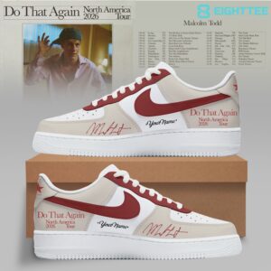 Malcolm Todd 2026 North America Tour Do That Again Air Force 1 Shoes V2