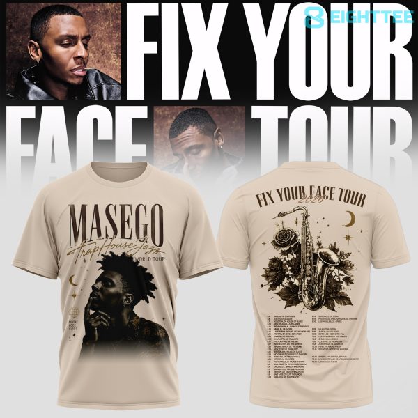 Masego Fix Your Face Tour 2026 Special Tee