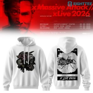 Massive Attack x Live 2026 Tour Special Hoodie by Eighttee.com Massive Attack x Live 2026 Tour Special Hoodie