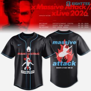 Massive Attack x Live 2026 Tour Special Jersey by Eighttee.com Massive Attack x Live 2026 Tour Special Jersey