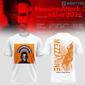 Massive Attack x Live 2026 Tour Special Tee by Eighttee.com Massive Attack x Live 2026 Tour Special Tee