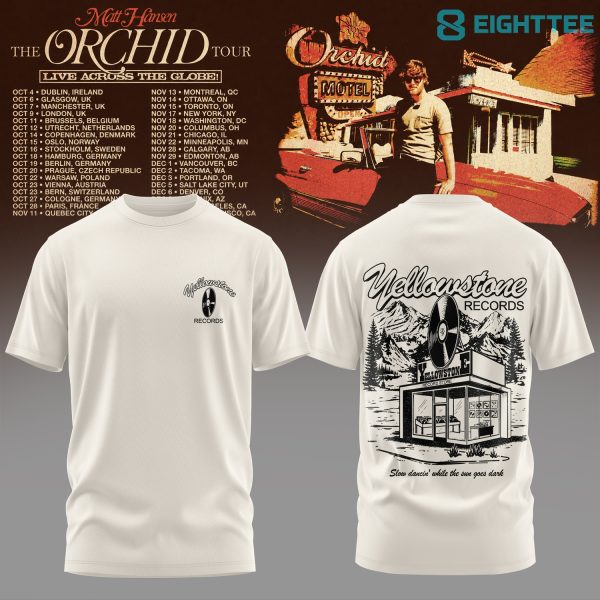 Matt Hansen The Orchid Tour 2026 Special Tee