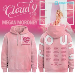 Megan Moroney The CLOUD 9 Tour Special Hoodie by Eighttee.com Megan Moroney The CLOUD 9 Tour Special Hoodie