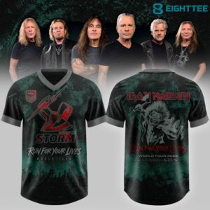 Melbourne Storm x Iron Maiden 'Run for your Lives' Football Jersey