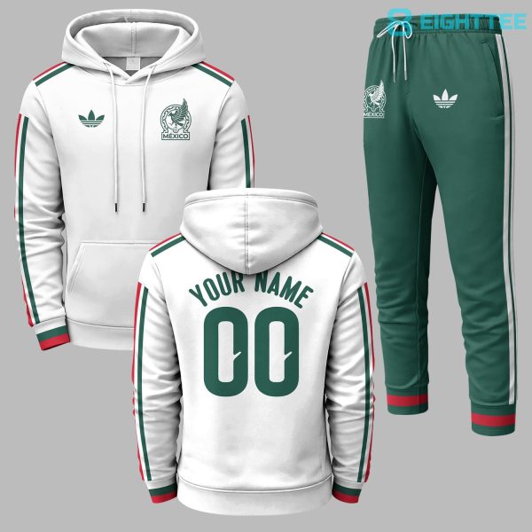 Mexico 2026 FIFA World Cup Away Personalized Hoodie Jogger Set