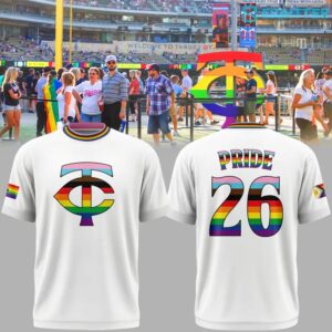 Minnesota Twins MLB x Pride Night 2026 Limited Edition Shirt by Eighttee.com Minnesota Twins MLB x Pride Night 2026 Limited Edition Shirt