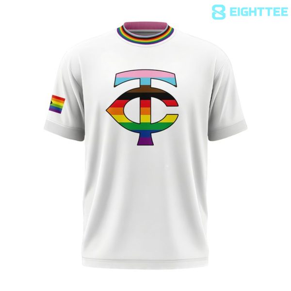 Alternative view of Minnesota Twins MLB x Pride Night 2026 Limited Edition Shirt