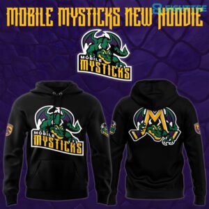 Mobile Mysticks 2026 New Black Hoodie