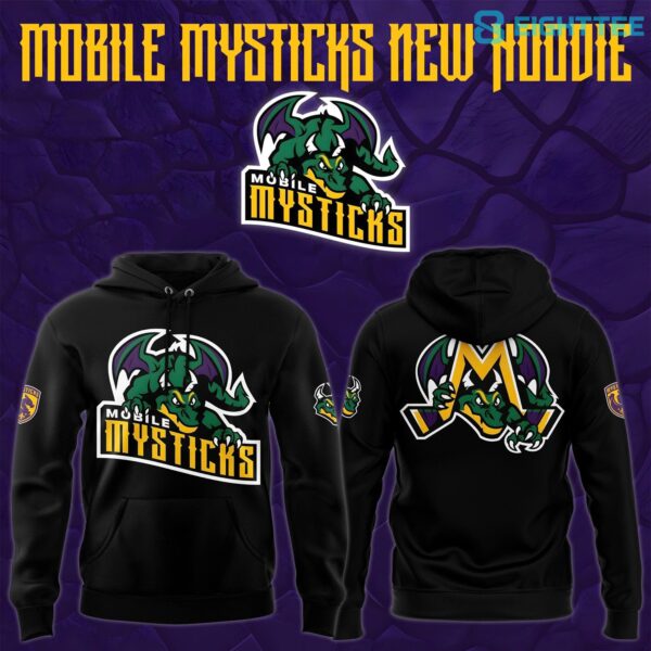 Mobile Mysticks 2026 New Black Hoodie