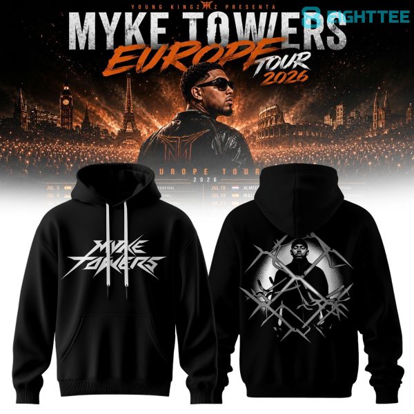 Myke Towers Shadow Crown Special Hoodie