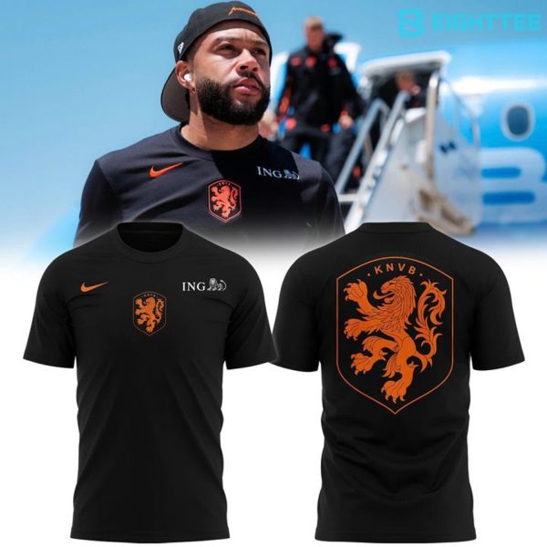 Netherlands 2026 FIFA World Cup Warm Up Black Shirt
