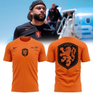Netherlands 2026 FIFA World Cup Warm Up Orange Shirt