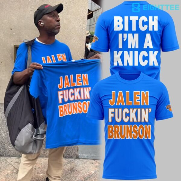 New York Knicks 2026 Bitch I'm A Knick Limited Edition Blue Shirt