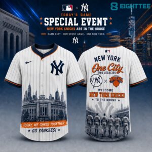 New-York-Knicks-X-New-York-Yankees-Forever-Welcome-Champions-Jersey-1.jpg New York Knicks X New York Yankees Forever Welcome Champions Jersey