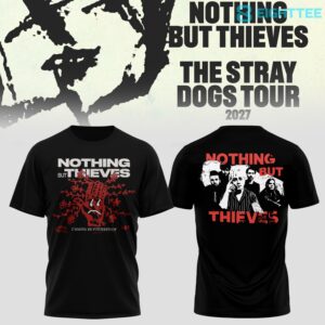 Nothing but Thieves Stray Dogs Broken Frequency Tour 2026 Special Tee