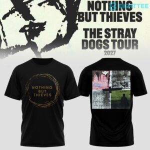 Nothing but Thieves Stray Dogs Drowned Memories Tour 2026 Special Tee