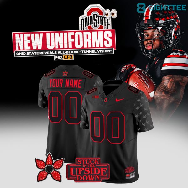 Ohio State Buckeyes New Black Uniforms Tunnel Vision 2026 Limited Football Black Jersey